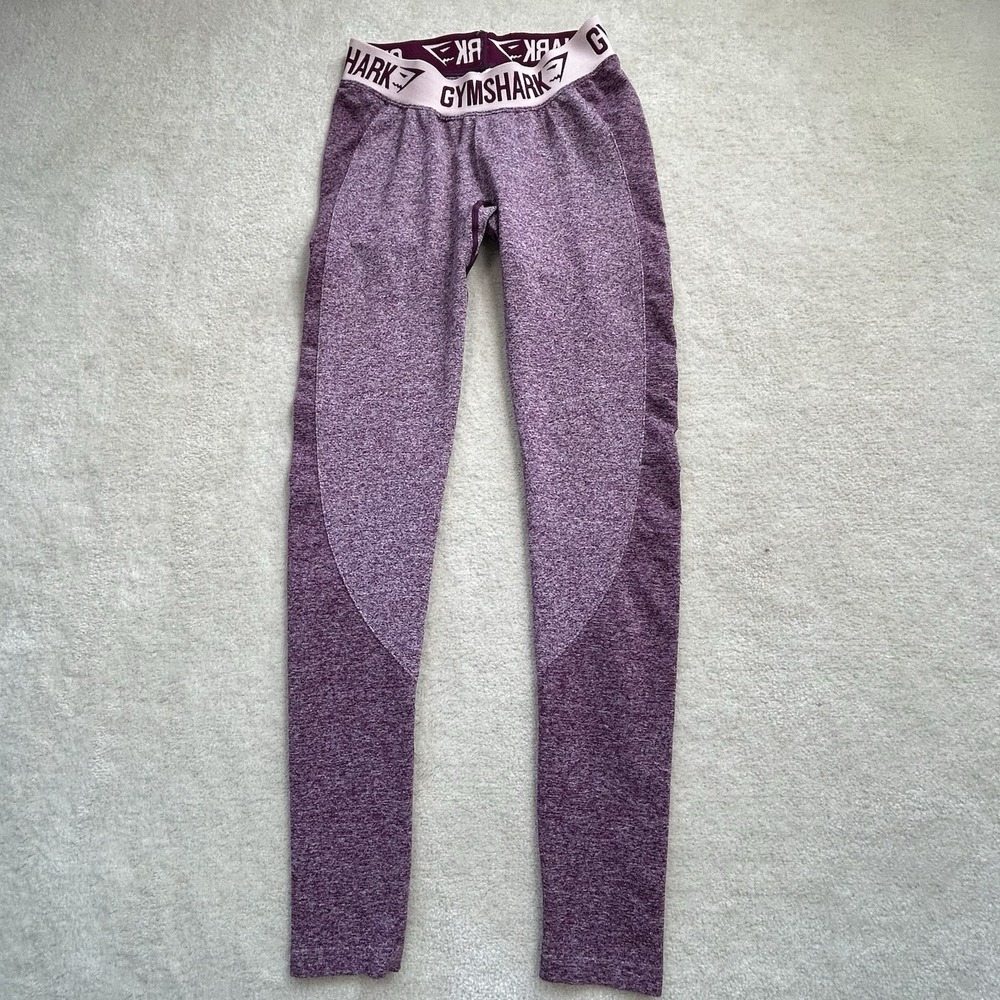 Gymshark Women's Flex High-Waisted Leggings Purple Workout Small